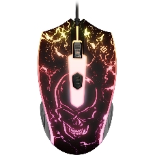 Комплект клавиатура+мышь Defender Aura MKP-117 проводной, USB, 2400 DPI, черный