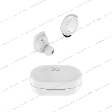 Наушники TWS BQ BHS-05 белый, внутриканальные, Bluetooth