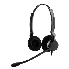 Гарнитура Jabra BIZ 2300 Duo USB чёрный, проводная