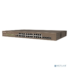 Коммутатор 24PORT 1000M POE 4SFP G5328P-24-410W IP-COM