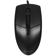 Мышь проводная A4Tech N-530S черный, 1200 dpi, USB, кнопки - 3