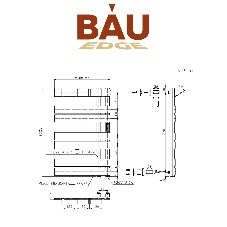 Полотенцесушитель дизайнерский электрический BAU Wind Hook Gun Grey 80х50, подключение нижнее, темно