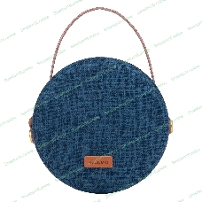 Колонка портативная Hyundai H-PAC520 синий 8W 1.0 BT/3.5Jack 10м 2200mAh