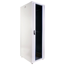 Шкаф телекоммуникационный напольный ЭКОНОМ 42U (600 × 600) дверь стекло, дверь металл