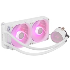 Система жидкостного охлаждения PcCooler DA240 WH ARGB Soc-AM5/AM4/1200/1700/1851 белый 4-pin Al+Cu 270W Ret (DA240-WHAWXX-GL)