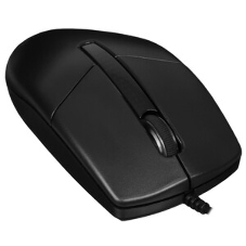 Мышь проводная A4Tech N-530S черный, 1200 dpi, USB, кнопки - 3