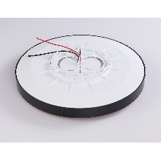 Потолочный светодиодный светильник Ambrella light FZ1248 BK черный IP54 30W 5000K D380*60 (Без ПДУ)