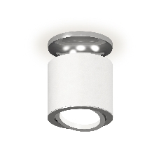 Светильник Ambrella Light XS7401100 SWH/PSL белый песок/серебро полированное MR16 GU5.3 (N7927, C7401, N7003)