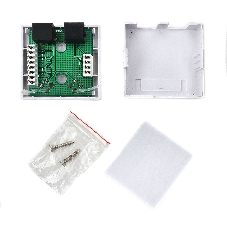 Розетка компьютерная NA-TA/1 RJ45+RJ11 кат.5e UTP внешняя 2 порта, 110&Krone