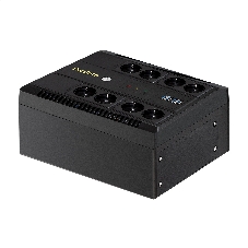 Источник бесперебойного питания ExeGate NEO Smart LHB-650.LCD.AVR.8SH.CH.RJ.USB 650VA/390W, LCD, AVR, 8*Schuko, RJ45/11, USB, 4*USB-порта для зарядки, черный