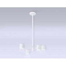 Подвесной светодиодный светильник Ambrella light FL51705/4 WH белый 3000K/4200K/6400K 20W D500*780 (Без ПДУ)