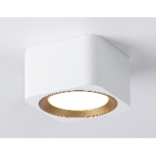 Светильник накладной TN70831 WH/GD белый/золото GX53 max 12W 96*96*60