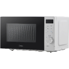 Микроволновая печь Midea AM720C2VR-W белый, 20 л, 700 Вт, переключатели - кнопки, поворотный механизм
