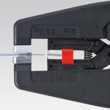Щипцы для зачистки электропроводов KNIPEX KN-1242195  для снятия изоляции