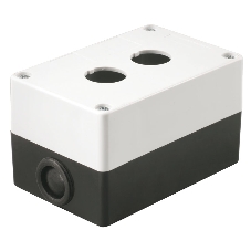 Корпус КП102 IEK BKP10-2-K01 для кнопок 2места белый