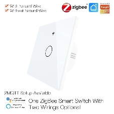 Выключатель MOES Gang Smart Switch Sensor w/o grounding ZS-EU1, Zigbee, 100-240 В