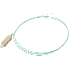 Кабель Pigtail LANMASTER LAN-PIG-SC/OM3-1.5 1.5x50/125 OM3 SC 2м ПВХ белый