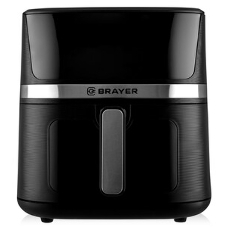 Аэрогриль Brayer 2038BR черный, 1600 Вт, 7 л, сенсор, 12 программ