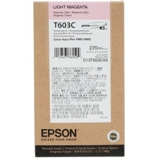 Картридж струйный Epson C13T603C00 светло-пурпурный (220 мл) для Epson St Pro 7800/9800