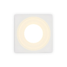 Светильник Ambrella light TN1314 SWH/FR белый песок/белый матовый GU5.3 92*92*45