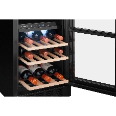 Винный шкаф встраиваемый Weissgauff WWCI-26 DB DualZone