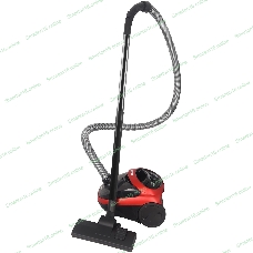 Пылесос Hyundai HYV-B1570 красный/черный, 250/1800 Вт, уборка сухая, пылесборник мешок, 1.5 л (в компл.:1мешок)