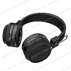 Беспроводные/проводные наушники Hoco W25 Promise черный, полноразмерные, Bluetooth + проводной, до 12 ч.