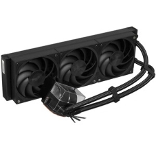 Система жидкостного охлаждения PcCooler DS360 Pro Digital ARGb Soc-AM5/AM4/1200/1700/1851 черный 4-pin 15-34.3dB Al LCD 310W Ret (D7-S360WBKN-GL)