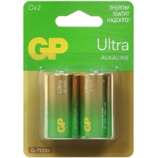 Алкалиновые батарейки GP Super Alkaline G-Tech 14А типоразмера C - 2 шт. на блистере (2 шт.)