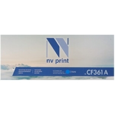 Картридж лазерный NVPrint совместимый НР CF361A Cyan для LJ Color M552/M553 (5000k)