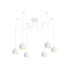 Светильник Ambrella light TR8131/6 WH белый E27*6 max 40W D700*800