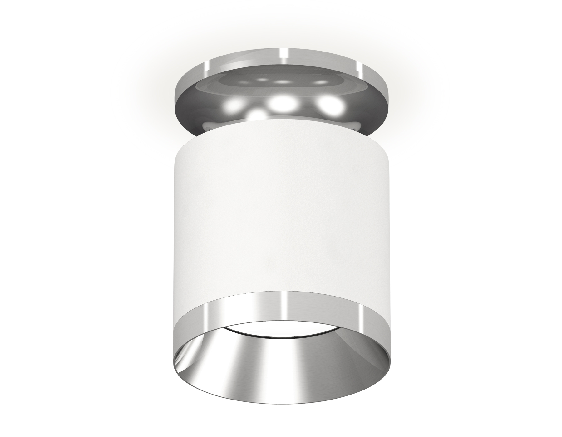 Светильник Ambrella Light XS7401101 SWH/PSL белый песок/серебро полированное MR16 GU5.3 (N7927, C7401, N7032)