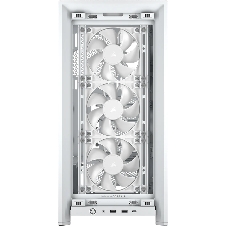 Корпус Corsair Frame 4000D RS White, Midi-Tower, белый, 3 x 120 мм