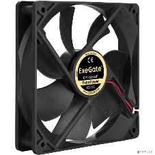 Вентилятор для корпуса ExeGate ExtraPower EP12025S2P черный, 120 мм, 1800 об/мин, 28 дБ, 2 pin