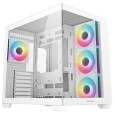 Компьютерный корпус Deepcool CG530 WH белый без БП ATX 2x120мм 2x140мм 2xUSB2.0 1xUSB3.0 audio bott PSU