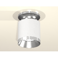 Светильник Ambrella Light XS7401101 SWH/PSL белый песок/серебро полированное MR16 GU5.3 (N7927, C7401, N7032)