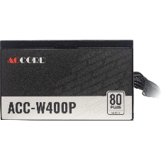 Блок питания Accord ACC-W400P, 400Вт, 80 PLUS WHITE, 120мм, черный