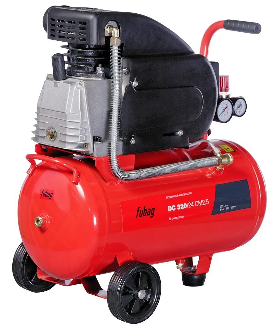 Компрессор FUBAG DС 320/24 CM2.5 320л/мин 24л 8бар 1.8кВт