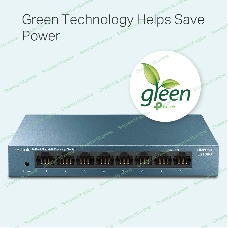 Коммутатор TP-Link LS108G 8-портовый 10/100/1000 Мбит/с настольный коммутатор SMB
