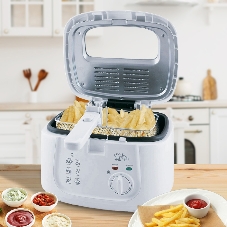 Фритюрница Endever Skyline FR-111 белый, 1800 Вт, 2.5 л, антипригарное покрытие