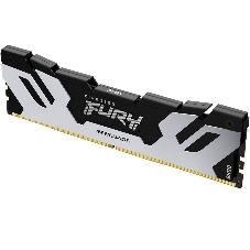 Оперативная память Kingston Fury Renegade, DDR5, 48Gb (1x48Gb), 6400MHz, CL32, DIMM, с радиатором, серебристый/черный
