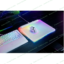 Игровой коврик для мыши Razer Firefly V2 Pro белый Hard Surface Mouse Mat