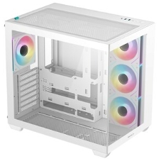 Компьютерный корпус Deepcool CG530 WH белый без БП ATX 2x120мм 2x140мм 2xUSB2.0 1xUSB3.0 audio bott PSU