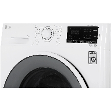 Стиральная машина LG F2J6TN0W белый, загрузка фронтальная 8 кг, 1200 об/мин, класс A