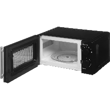Микроволновая печь WILLZ MOS-1706MB черный, 17 л, 700 Вт, переключатели — поворотный механизм