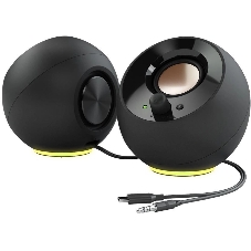 Колонки Creative Pebble SE чёрный, 2.0, 4.4 Вт, AUX