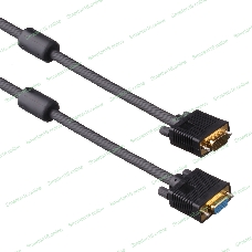 Удлинитель монитор - SVGA card (15M -15F) 1.8м 2 фильтра ExeGate позол. разъемы, экран