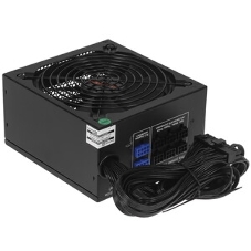 Блок питания серверный 1100W ExeGate EX292215RUS ServerPRO-1100RADS (ATX, for 3U+ cases, КПД 82% (80 PLUS), 14cm fan, 24pin, 2(4+4)pin, 6xPCIe, 8xSATA, 4xIDE, Cable Management, black)