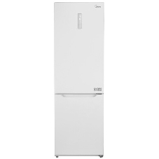 Холодильник Midea MDRB519MGE01ID белый двухкамерный 263/123л морозилка снизу, No Frost
