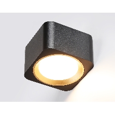 Светильник накладной TN70832 BK/GD черный/золото GX53 max 12W 96*96*60